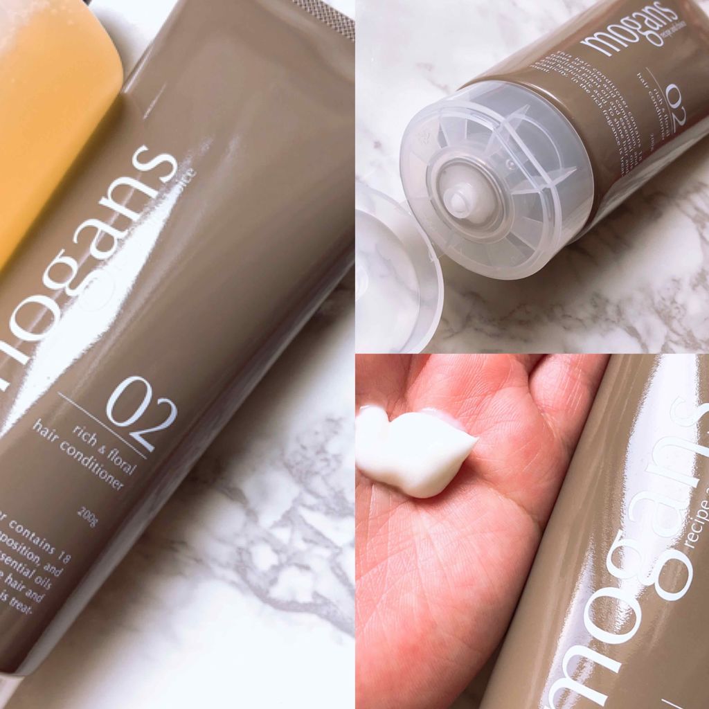 ノンシリコン アミノ酸 シャンプー/コンディショナー白樹（はくじゅ）/MOGANS/市販シャンプーを使ったクチコミ（3枚目）