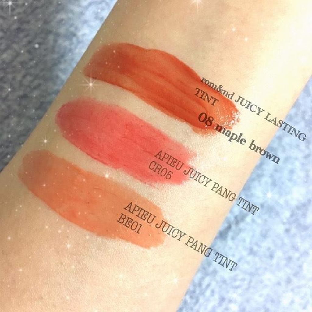 アピュー ジューシーパン ティント/A’pieu/リップティントを使ったクチコミ（2枚目）
