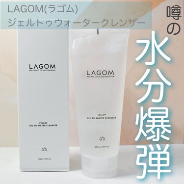 ラゴム ジェルトゥウォーター クレンザー(朝用洗顔)/LAGOM /洗顔フォーム by たあやん