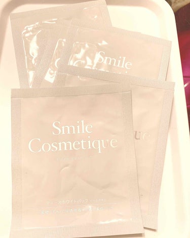 プレミアム ティースホワイトパック/Smile Cosmetique/その他オーラルケアを使ったクチコミ（2枚目）