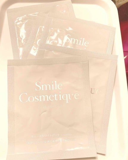 プレミアム ティースホワイトパック/Smile Cosmetique/その他オーラルケアを使ったクチコミ(2枚目)