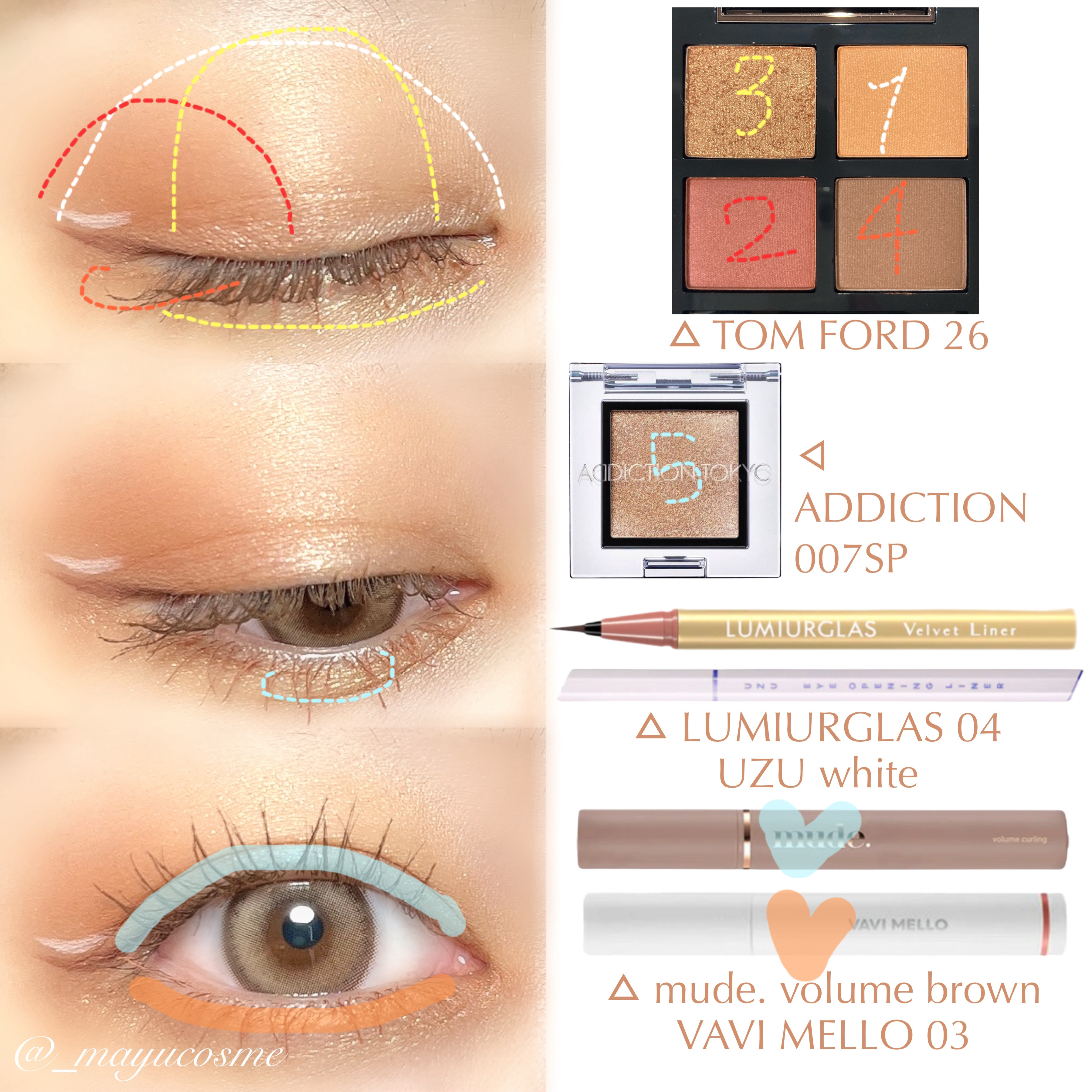 [VAVI MELLO] ムードメイカーカラーマスカラ 03　ブリーズ(03 BREEZE)/VAVI MELLO/マスカラを使ったクチコミ（2枚目）