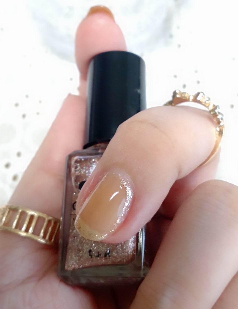 ネイル エナメル 細筆タイプ/ちふれ/マニキュアを使ったクチコミ(3枚目)