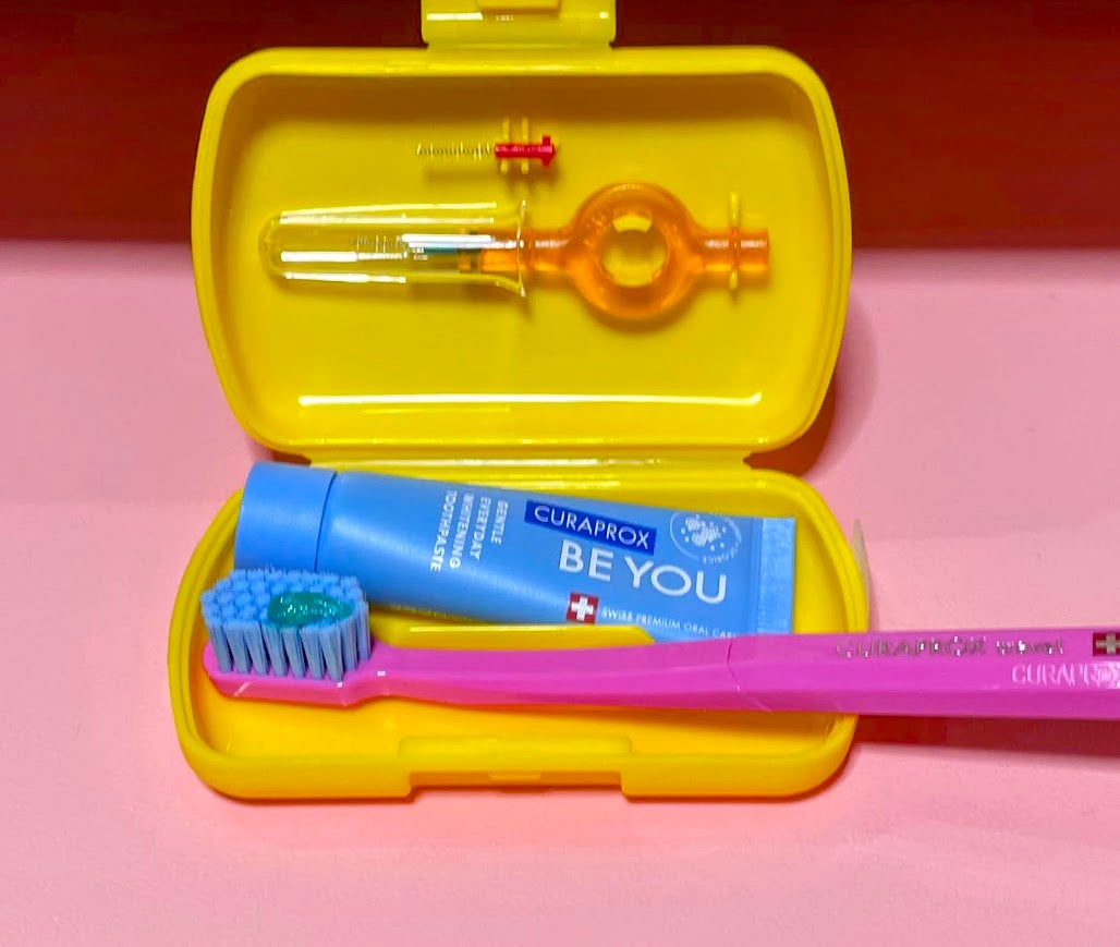 トラベルセット クラプロックスビーユー/CURAPROX/歯ブラシを使ったクチコミ(3枚目)