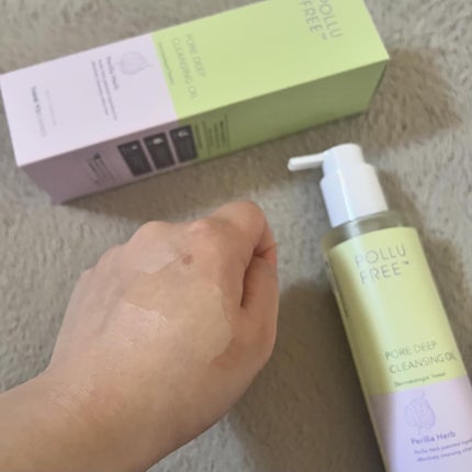 Pollufree TM ポアディープクレンジングオイル/THANK YOU FARMER/オイルクレンジングを使ったクチコミ(2枚目)
