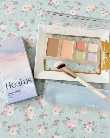 skin breathing concealer palette/Healus/パレットコンシーラーを使ったクチコミ(1枚目)