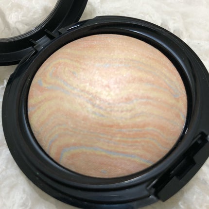 マーブルハイライター/LB/パウダーチークを使ったクチコミ(5枚目)