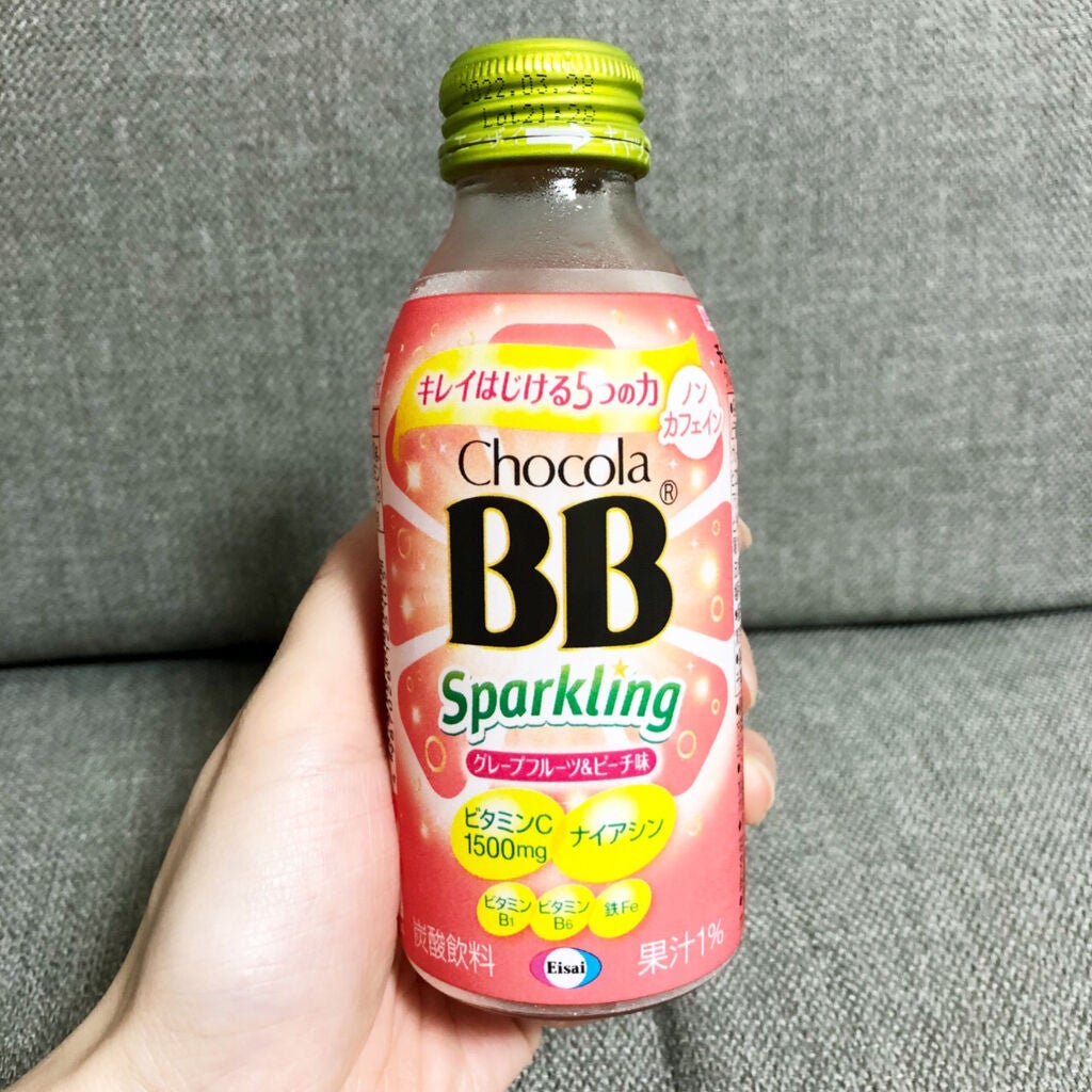 チョコラBBスパークリング/チョコラBB/美容ドリンクを使ったクチコミ(2枚目)