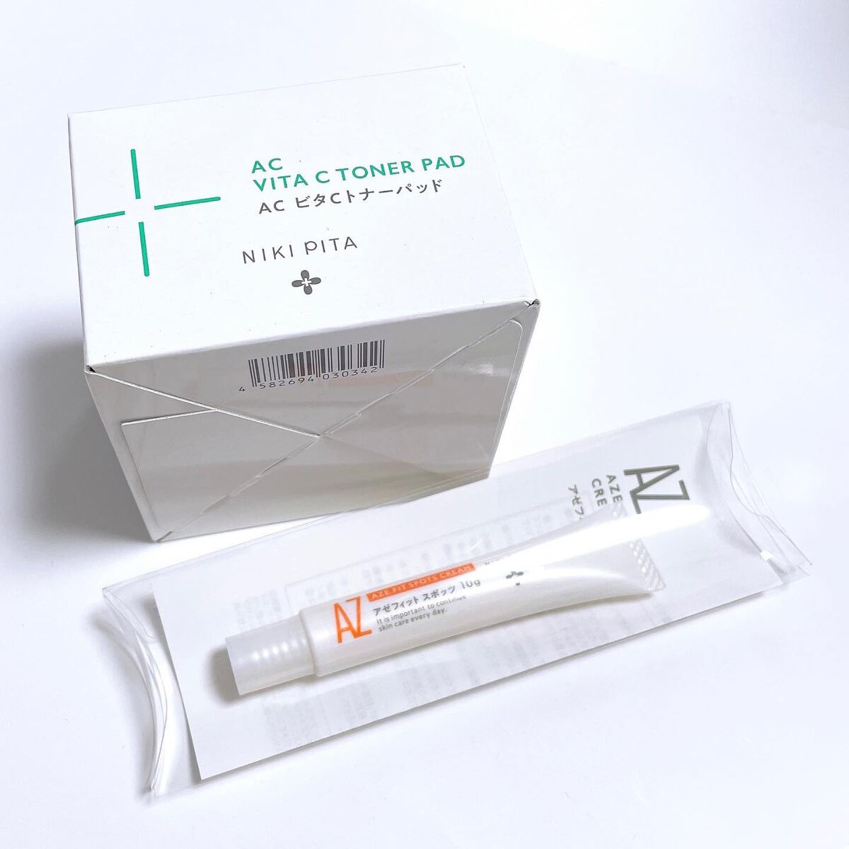 AZ アゼフィットスポッツ/NIKI PITA/フェイスクリームを使ったクチコミ(5枚目)