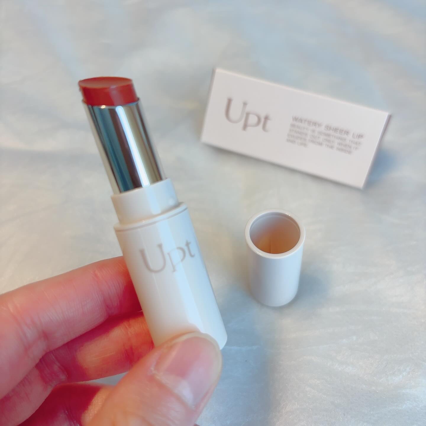 Upt WATERY SHEER LIP /Upt/口紅を使ったクチコミ（1枚目）