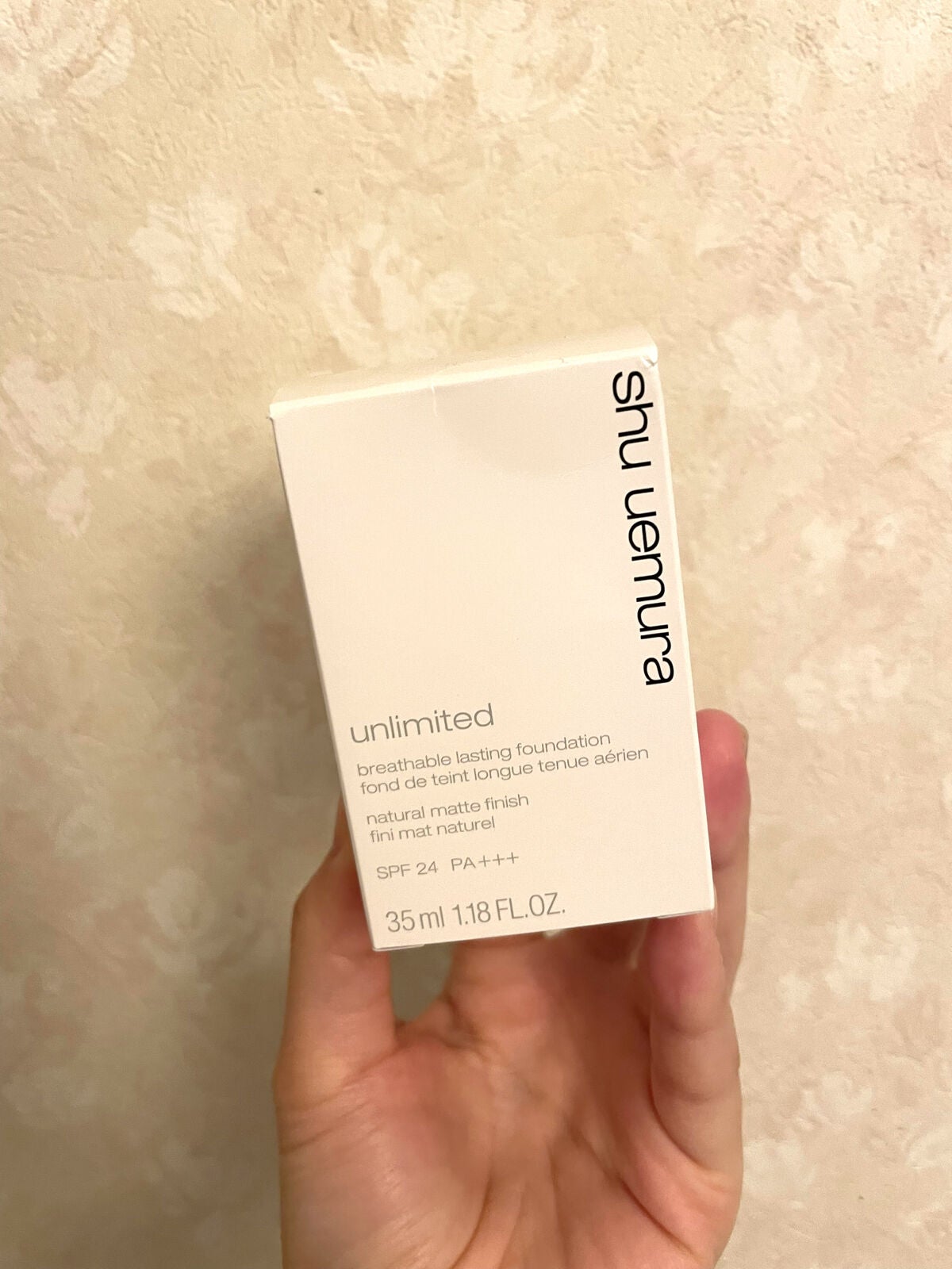 (旧)アンリミテッド ラスティング フルイド/shu uemura/リキッドファンデーションを使ったクチコミ(2枚目)