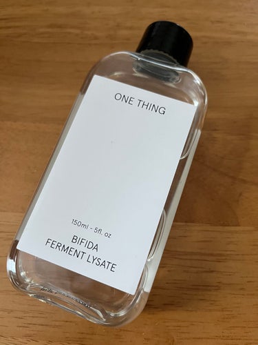 ONE THING ビフィズス菌化粧水のクチコミ「#ONE THING #ビフィズス菌化粧水/ BIFIDA FERMENT LYSATE

ワ.....」（2枚目）