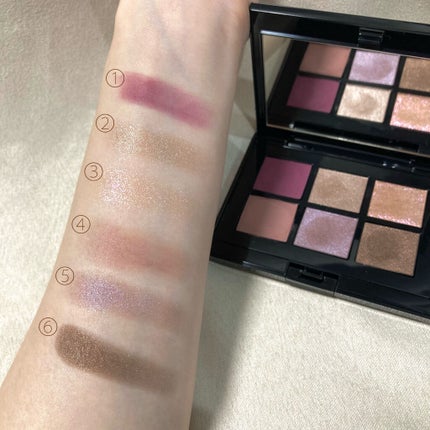 コンパクトアディクション センス オブ クラリティ/ADDICTION/アイシャドウパレットを使ったクチコミ(4枚目)