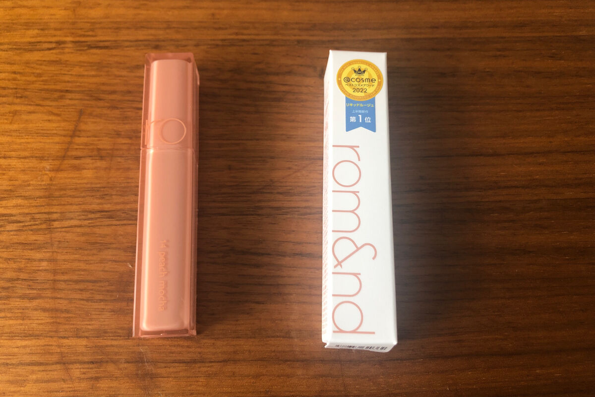 デュイフルウォーターティント/rom&nd/リップティントを使ったクチコミ（1枚目）