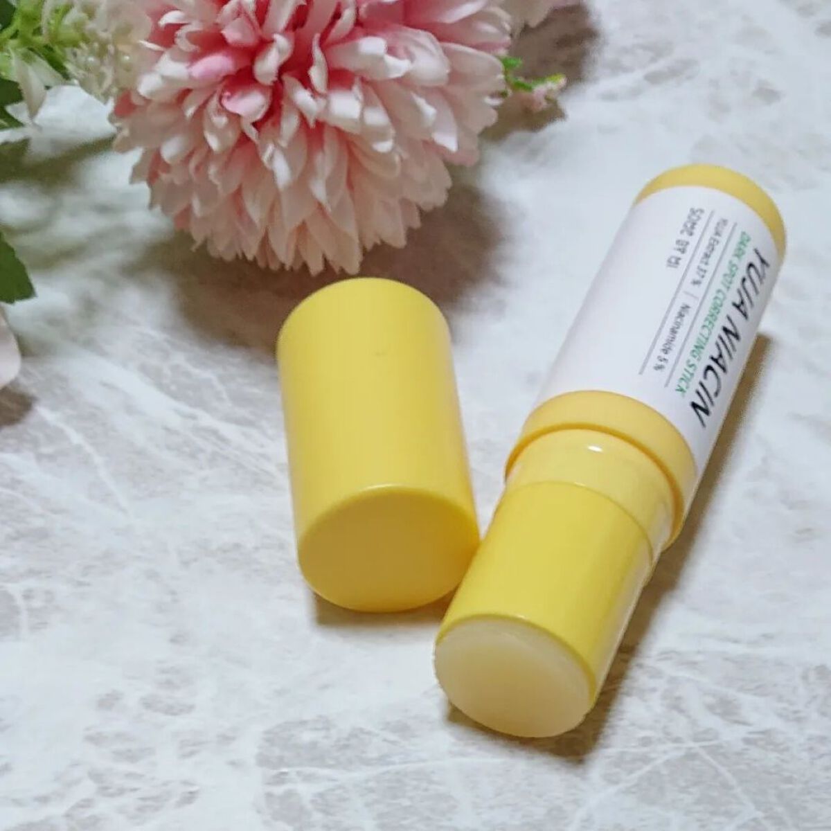 ゆずナイアシンダークスポットコレックティングスティック/SOME BY MI/美容液を使ったクチコミ（3枚目）