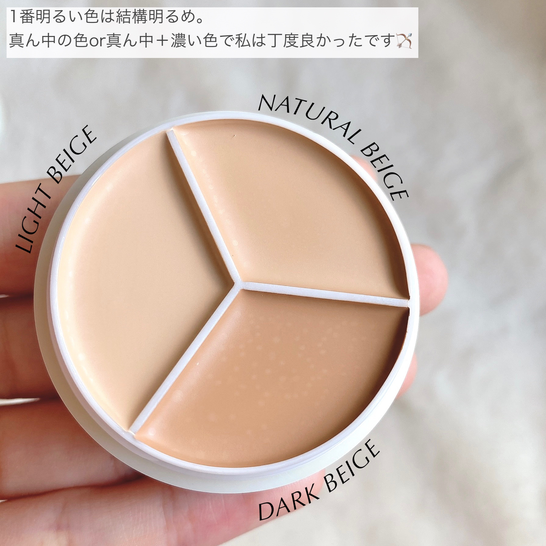 カバーアッププロコンシーラー/TFIT/パレットコンシーラーを使ったクチコミ（3枚目）