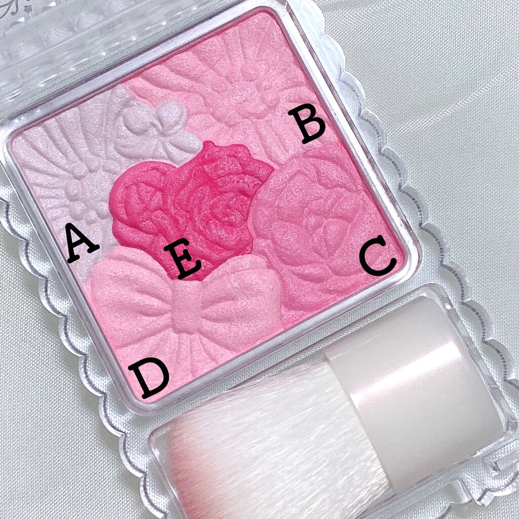 グロウフルールチークス/キャンメイク/パウダーチークを使ったクチコミ(2枚目)