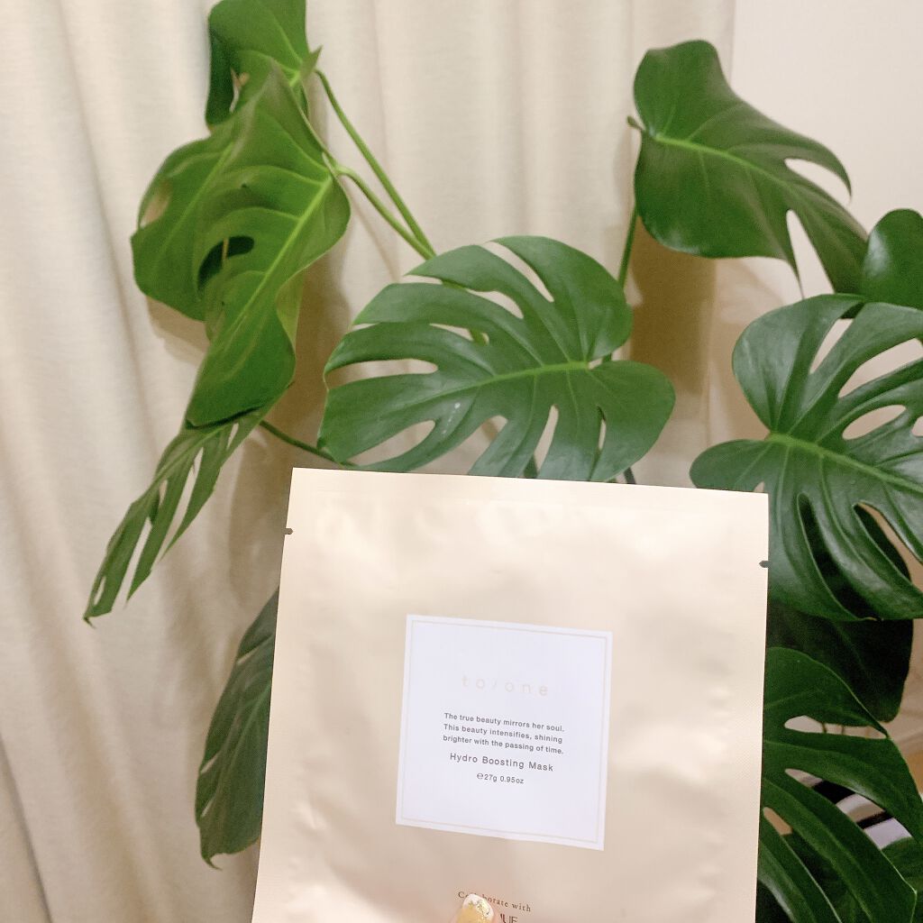 トーン ハイドロ ブースティング マスク/to/one/シートマスク・パックを使ったクチコミ（1枚目）