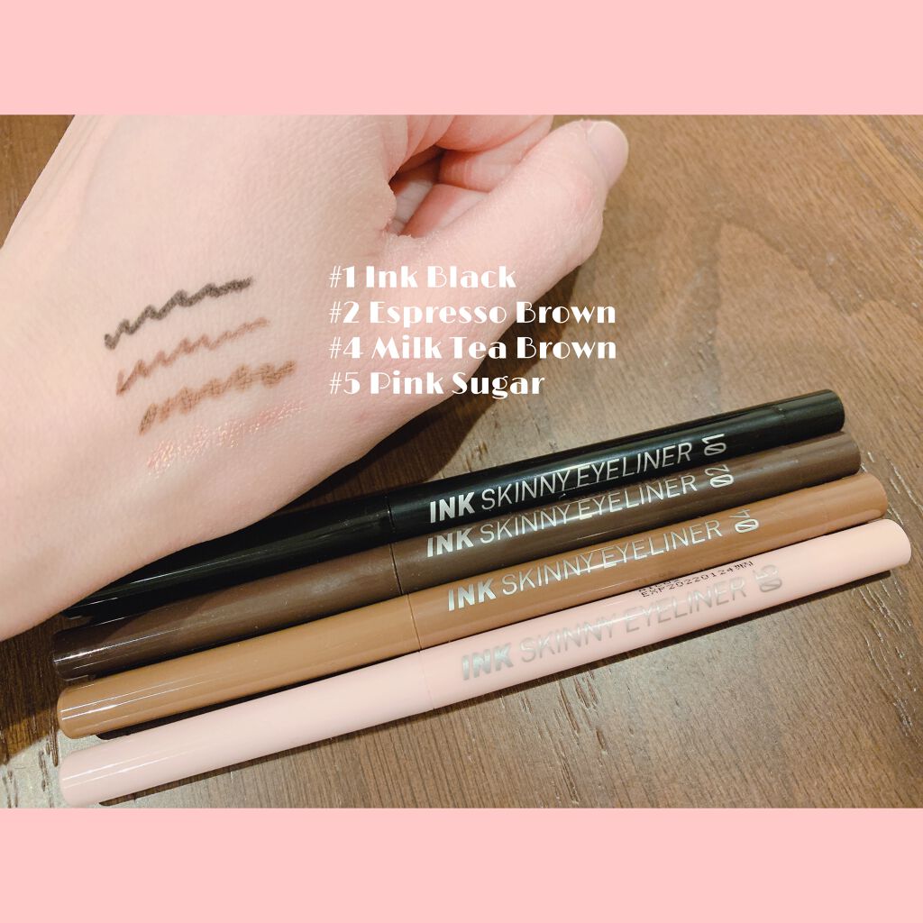 インク スキニー アイライナー/PERIPERA/ジェルアイライナーを使ったクチコミ(2枚目)