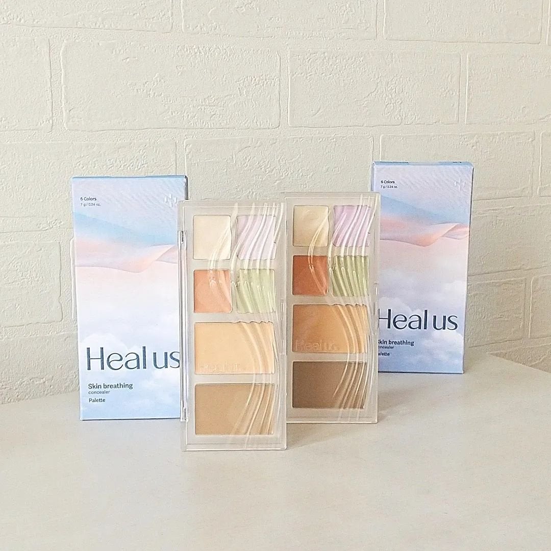 ブリージングコンシーラーパレット/Healus/パレットコンシーラーを使ったクチコミ(5枚目)