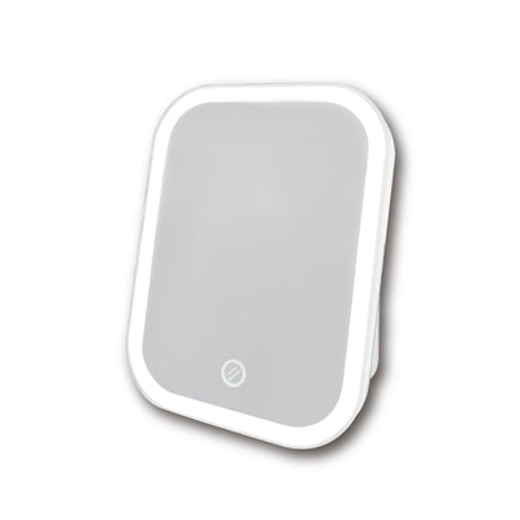 枠が光るLED付ミラー スクエア / DAISO