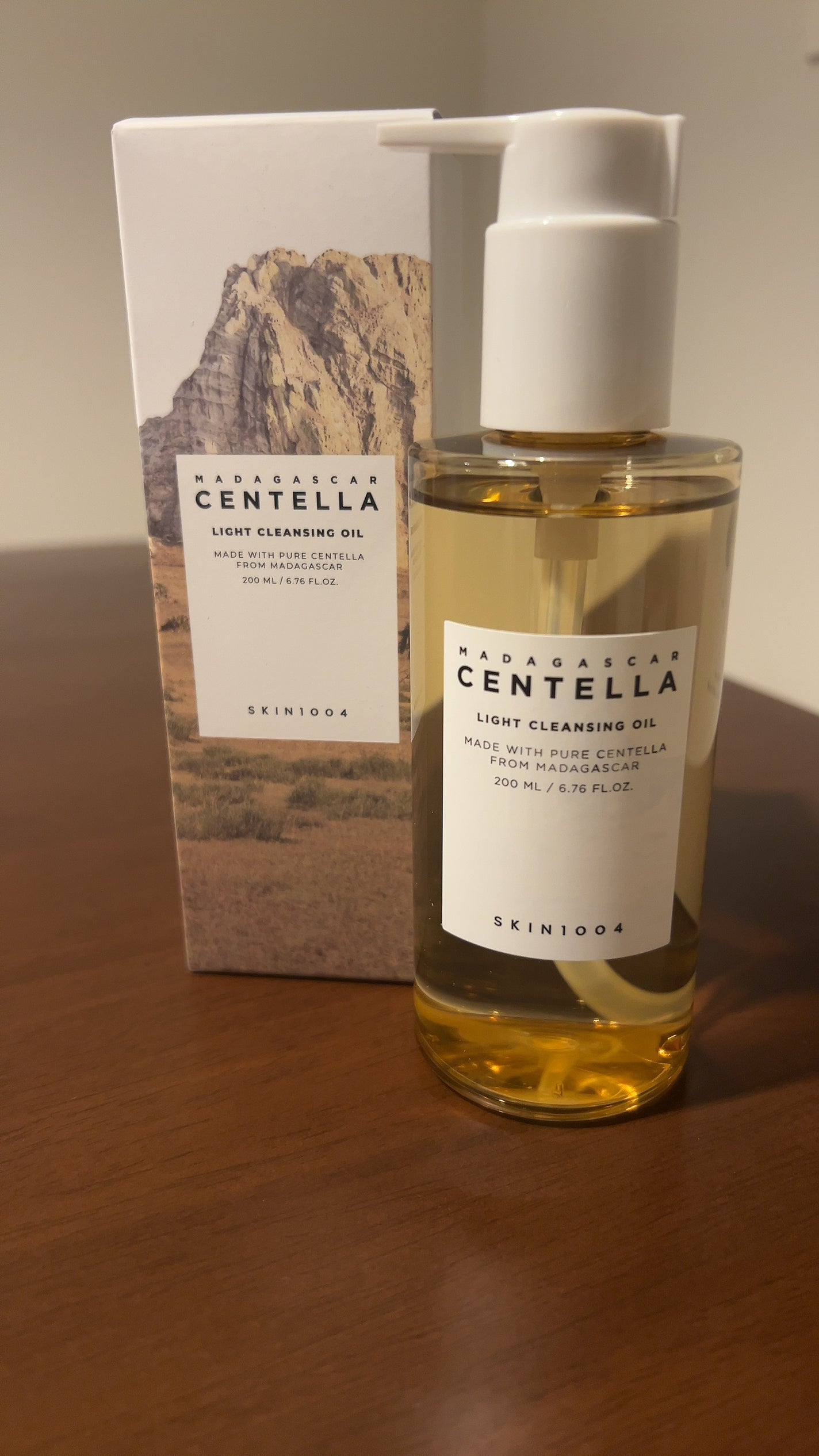センテラ ライトクレンジングオイル/SKIN1004/オイルクレンジングを使ったクチコミ(1枚目)