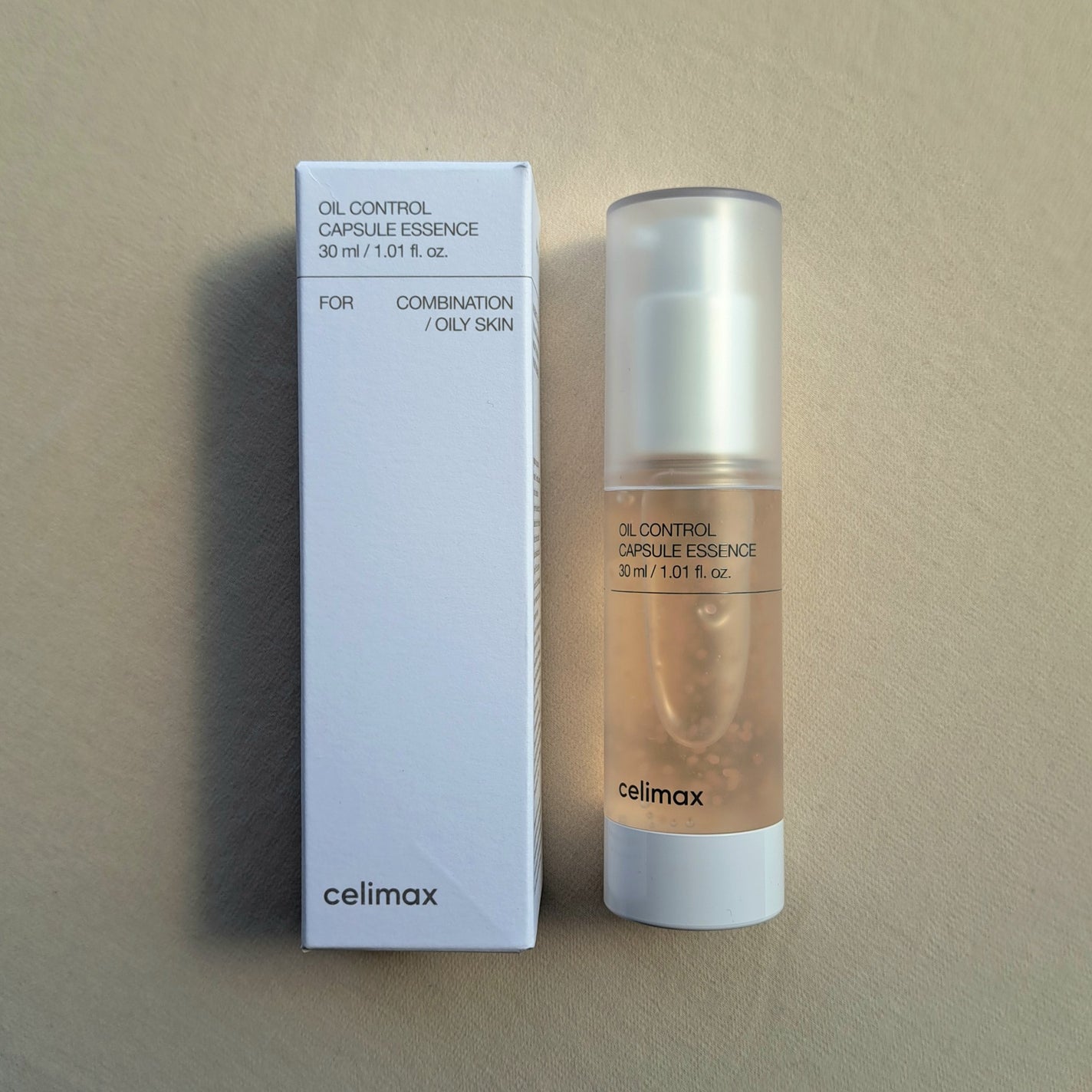 オイルコントロールカプセルエッセンス/celimax/美容液を使ったクチコミ(4枚目)