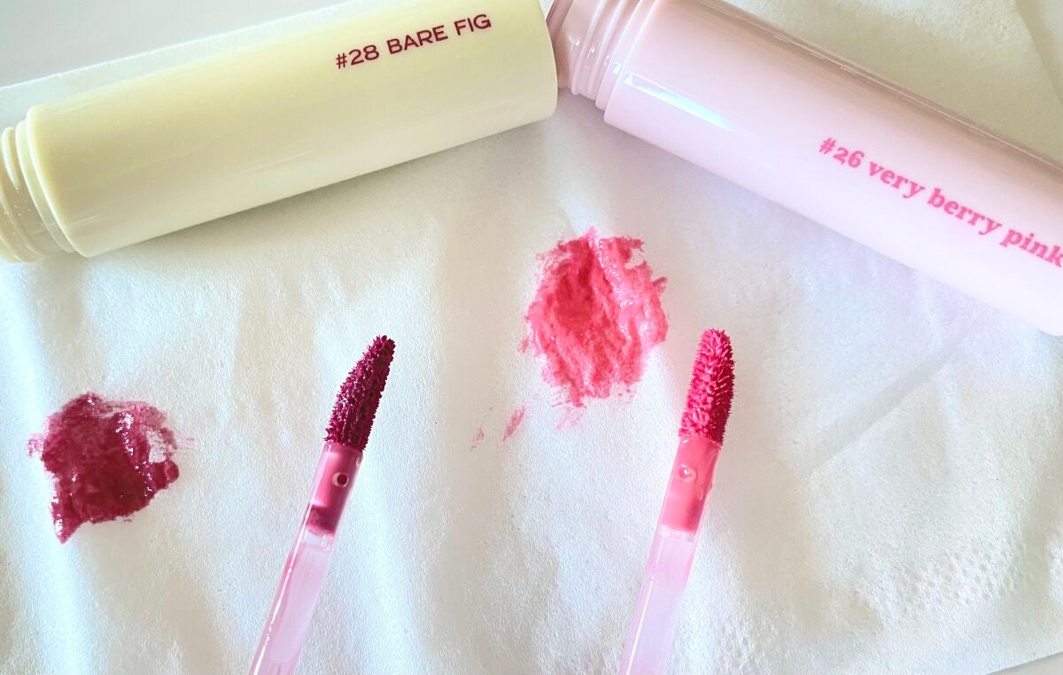 ジューシーラスティングティント/rom&nd/リップティントを使ったクチコミ(3枚目)