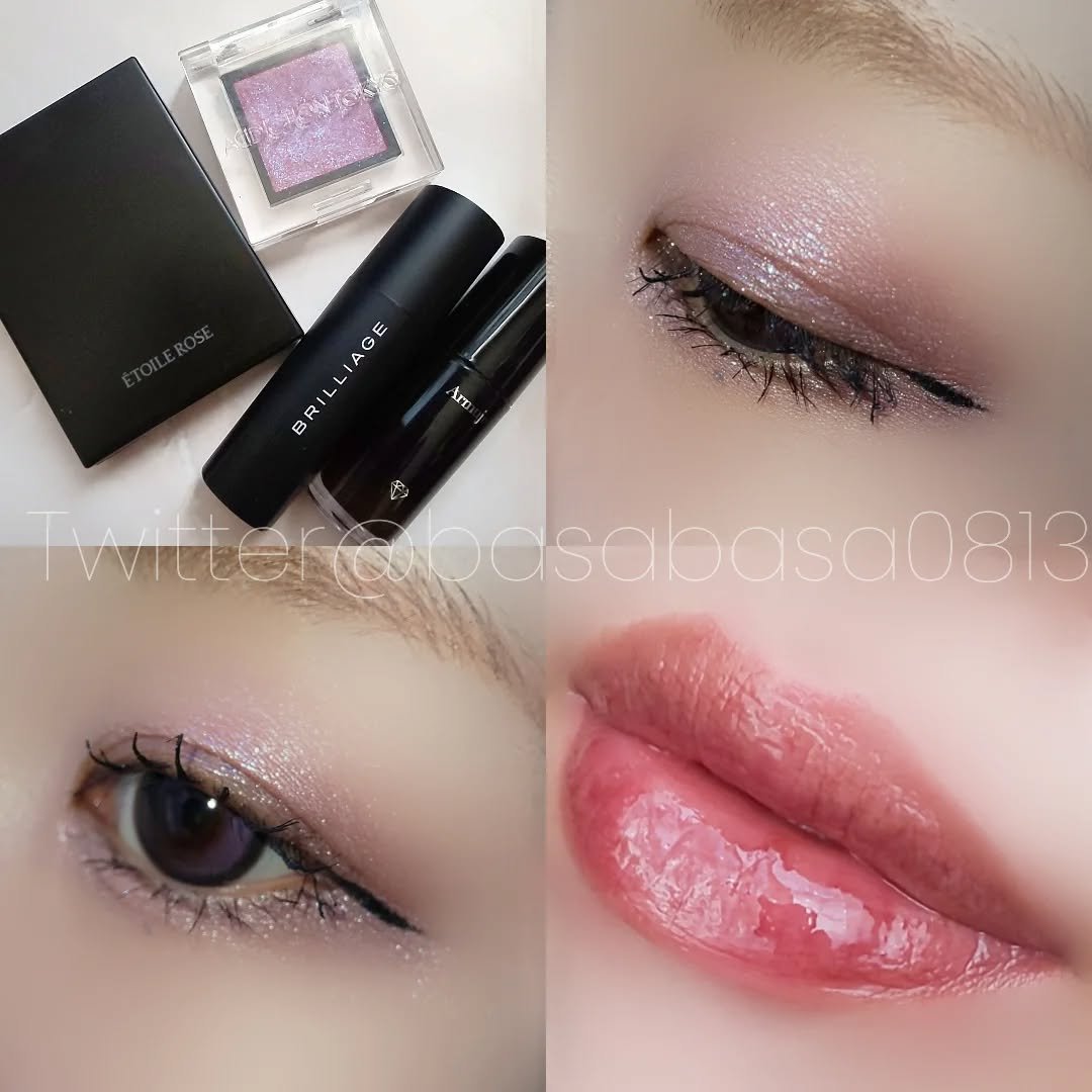 エトワルローズ 4色アイシャドウ/Étoile Rose/アイシャドウパレットを使ったクチコミ（1枚目）