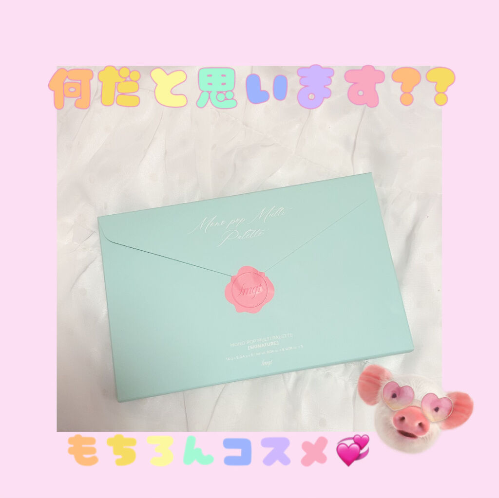 THE FACE SHOP モノポップ マルチパレットのクチコミ「THE FACE SHOP
MONO POP MULTI PALETTE

シャドウ9、チーク.....」（1枚目）