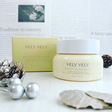 VELY VELY ウォーターグローバームのクチコミ「VELY VELY
■ WATER GLOW BALM
⁡
⁡
🤍特徴🤍
✔️天然アカシアペプ.....」（1枚目）