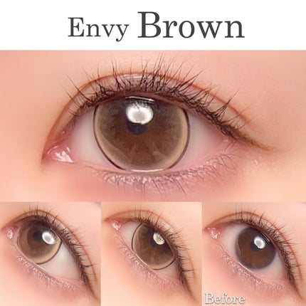 Envy/MooN/1ヶ月(1MONTH)カラコンを使ったクチコミ(4枚目)