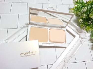 マルシュールパウダリーファンデーション/marcheur（マルシュール）/パウダーファンデーションを使ったクチコミ（2枚目）