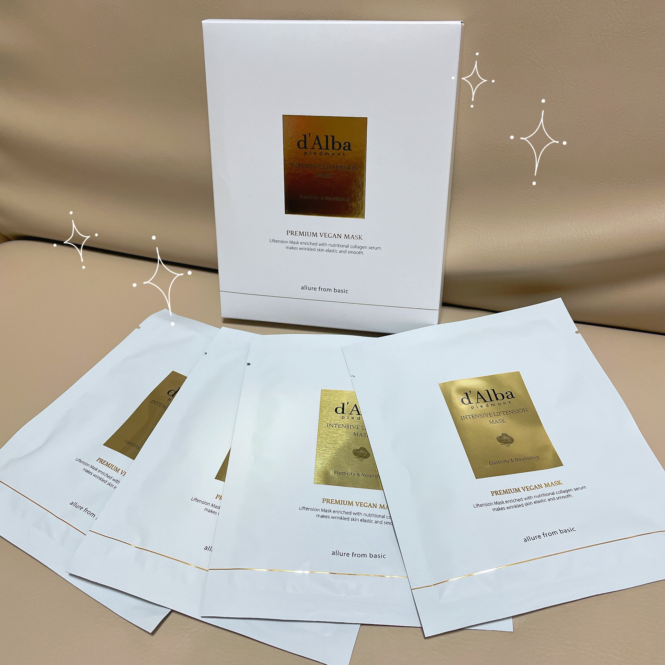 ホワイトトリュフナリシングトリートメントマスク/ダルバ/シートマスク・パックを使ったクチコミ（1枚目）