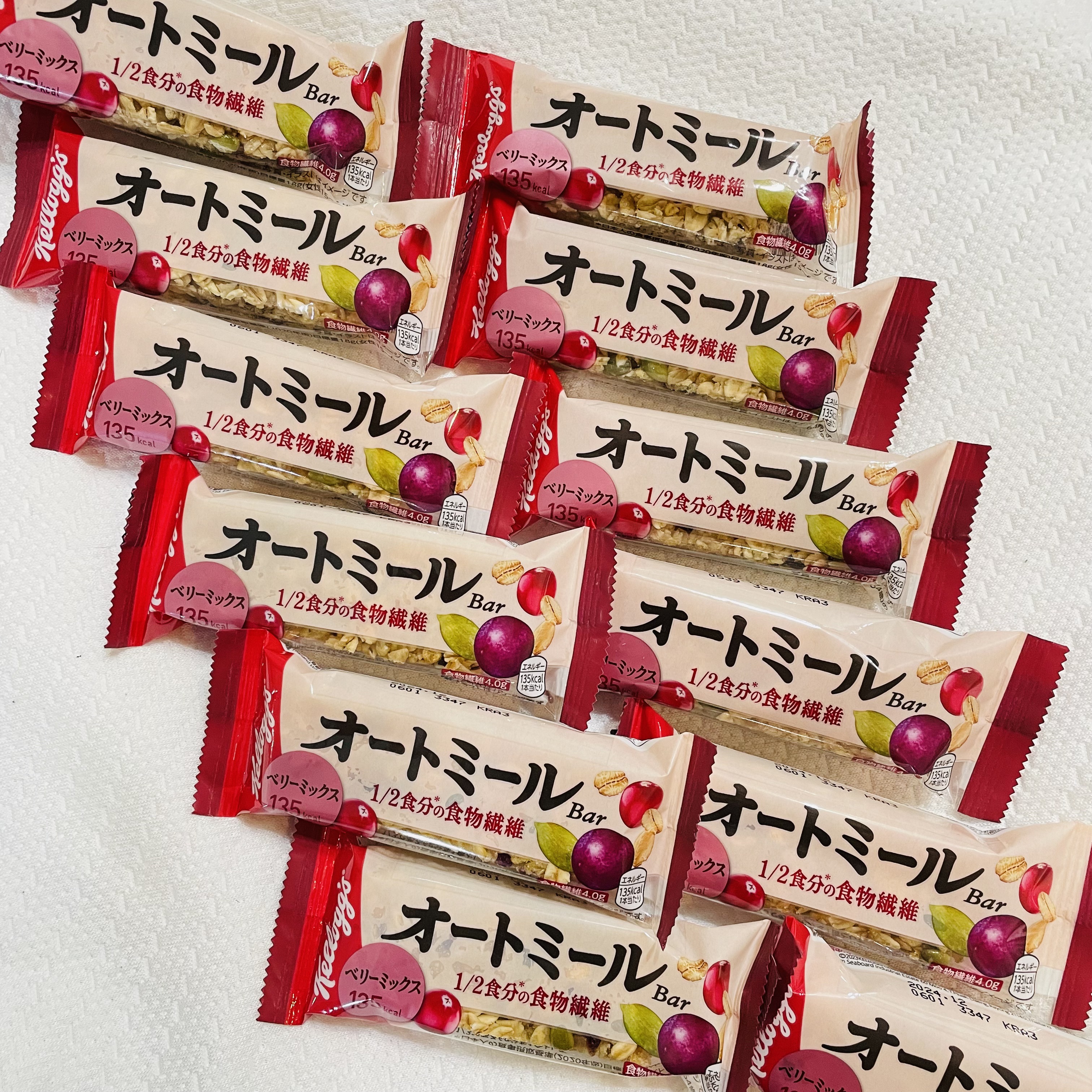 ケロッグ オートミールバー