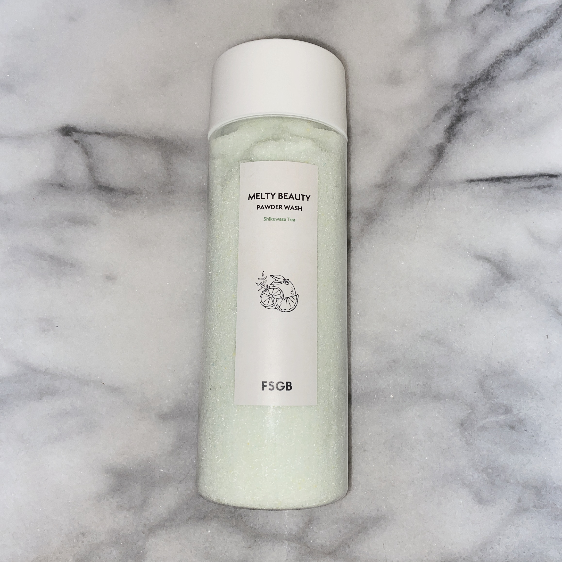 沖縄とろみ美容 パウダーウォッシュ シークヮーサーティー/FSGB/洗顔パウダーを使ったクチコミ（1枚目）