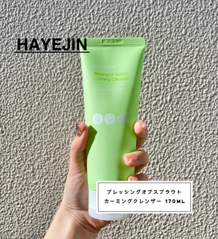 ブレッシングオブスプラウト カーミングクレンザー /HAYEJIN/クレンジングジェルを使ったクチコミ(2枚目)