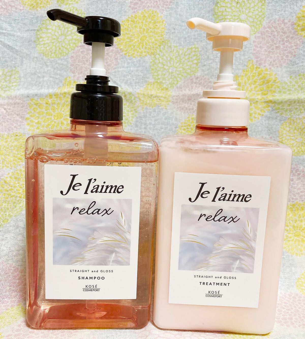 リラックス ミッドナイトリペア シャンプー/ヘアトリートメント (ストレート&グロス)/Je l'aime/市販シャンプーを使ったクチコミ(1枚目)