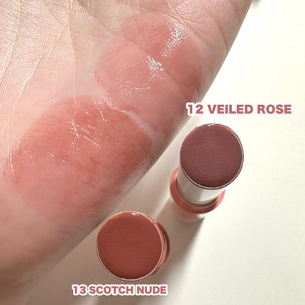 グラスティングメルティングバーム/rom&nd/リップバームを使ったクチコミ(8枚目)