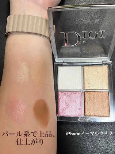 ディオール バックステージ フェイス グロウ パレット 001/Dior/プレストパウダーを使ったクチコミ（3枚目）