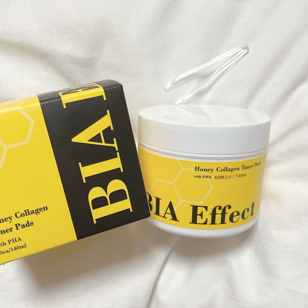はちみつコラーゲントナーパッド/BIA Effect/トナーパッドを使ったクチコミ（2枚目）