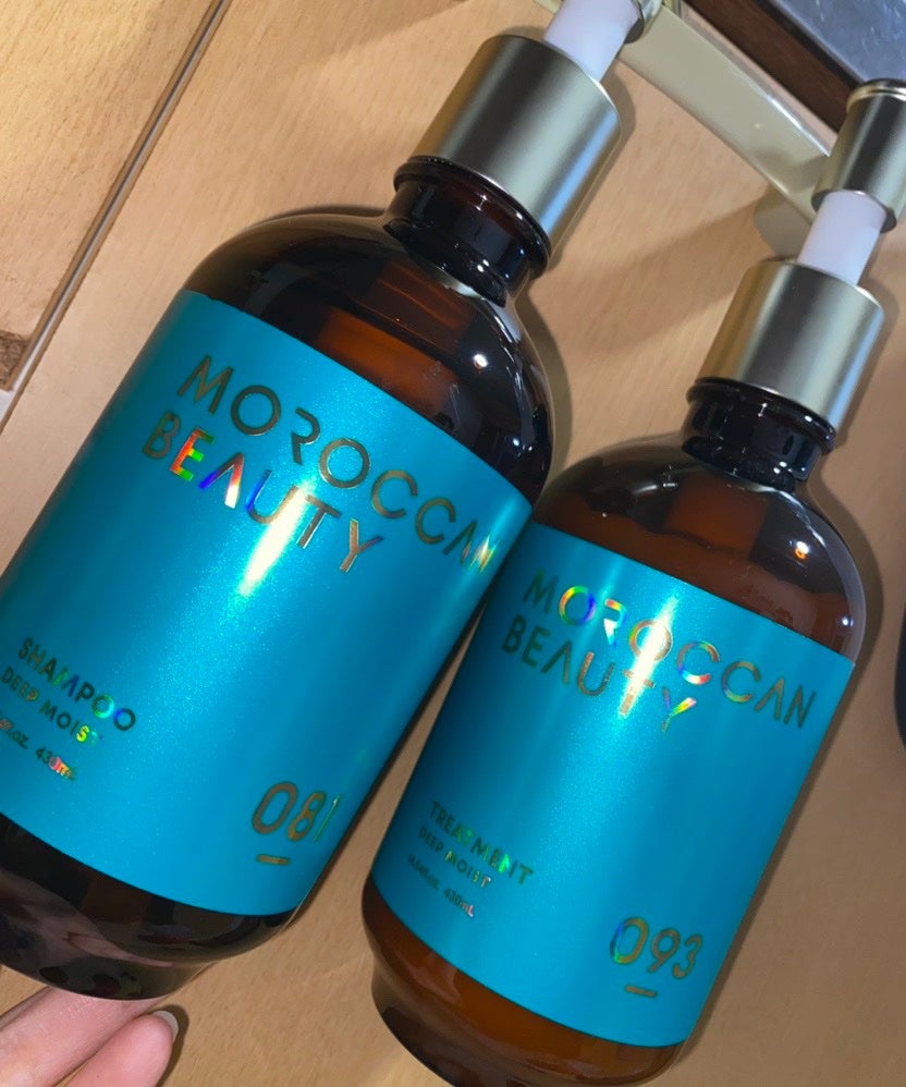 ディープモイスト シャンプー/ ヘアトリートメント/モロッカンビューティ/市販シャンプーを使ったクチコミ(1枚目)