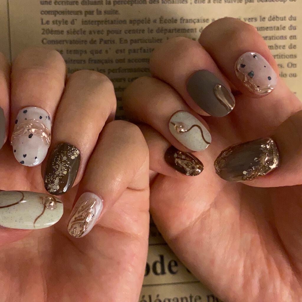 ネイル接着両面テープ/DAISO/ネイル用品を使ったクチコミ(3枚目)