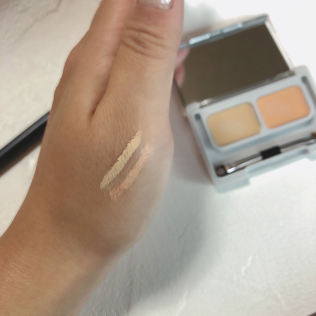 24 ミネラルUVコンシーラーデュオ&ブラシセット/24h cosme/パレットコンシーラーを使ったクチコミ(4枚目)