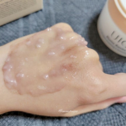 バイオームバリアコラーゲンファーミングクレンジングバーム/UIQ/クレンジングバームを使ったクチコミ(4枚目)