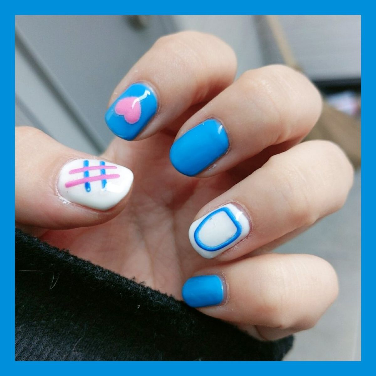 ジェルネイル（ライト対応）/セリア/ジェルネイルを使ったクチコミ（1枚目）