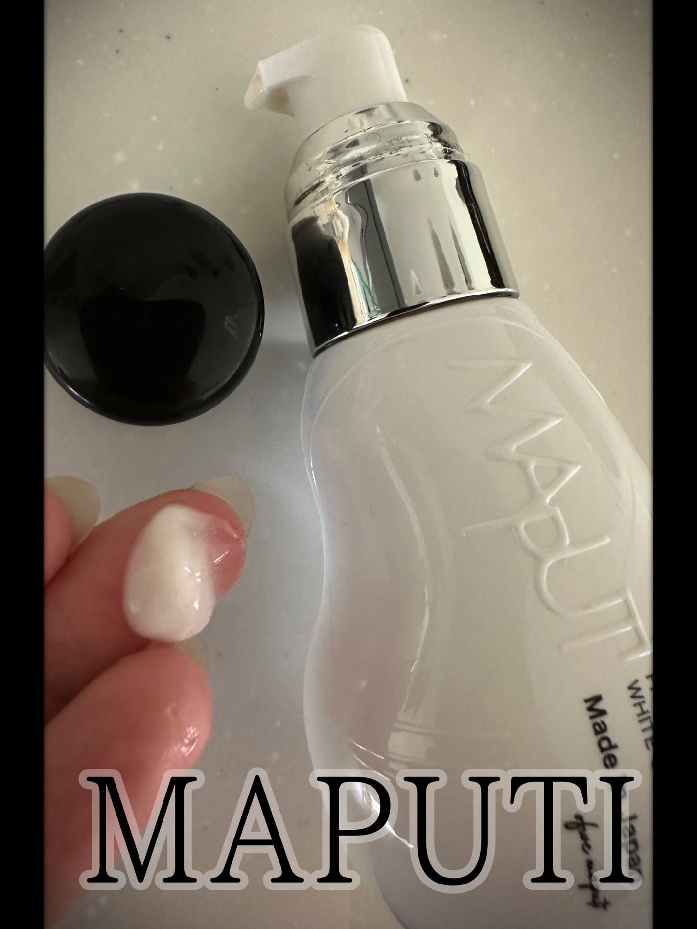 オーガニックフレグランスホワイトクリーム/MAPUTI/デリケートゾーンケアを使ったクチコミ(1枚目)