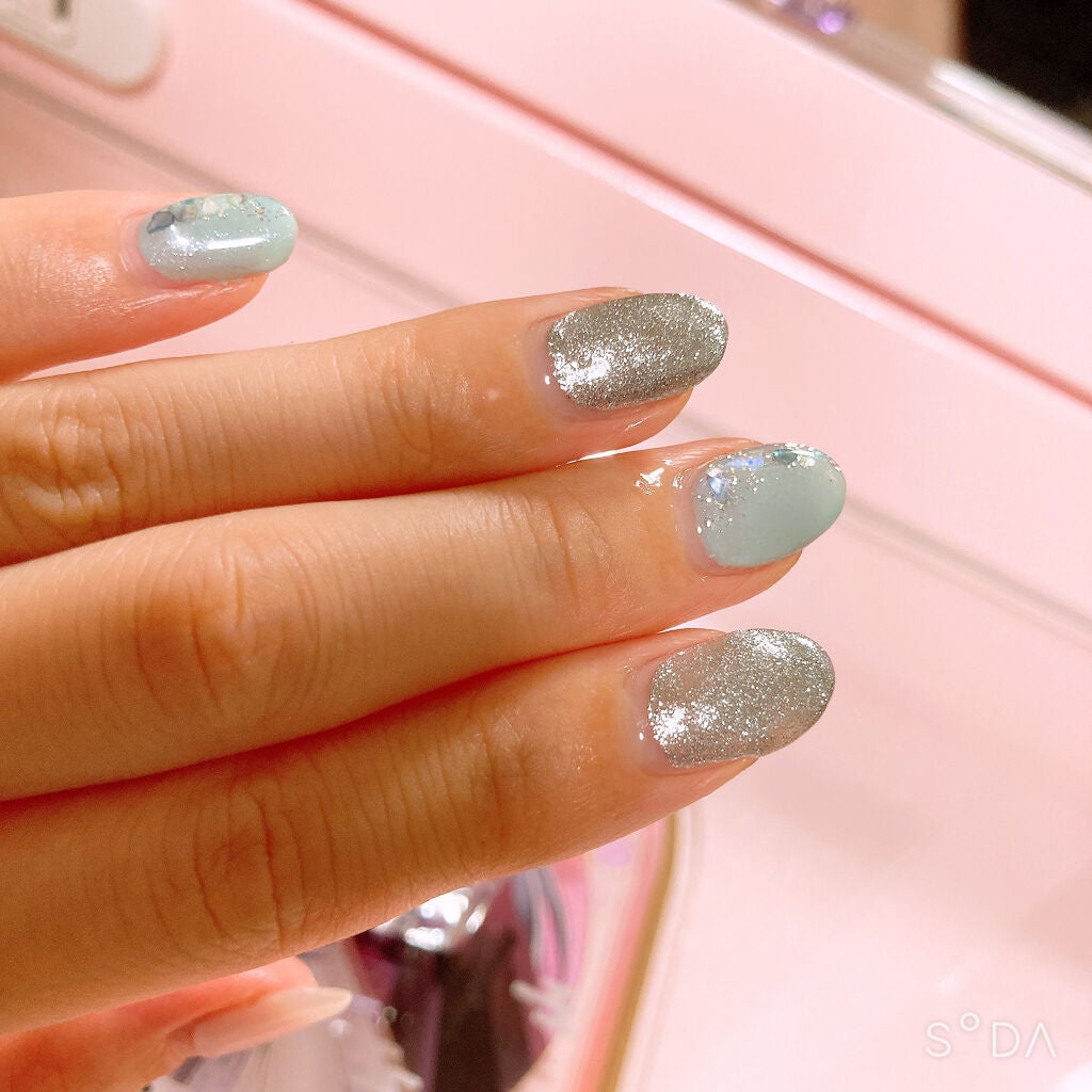 Somptueux(ソンプチュー) ネイルオイル/DAISO/ネイルオイル・トリートメントを使ったクチコミ(4枚目)