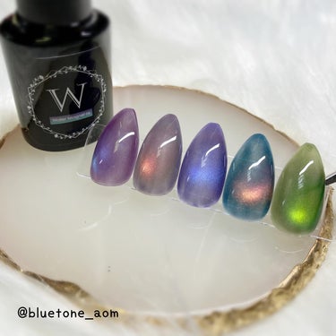 ネイル工房 Water magnetのクチコミ「ネイル工房(@nailkoubou )
Water Magnet 06~10

後半カラーは
.....」（2枚目）