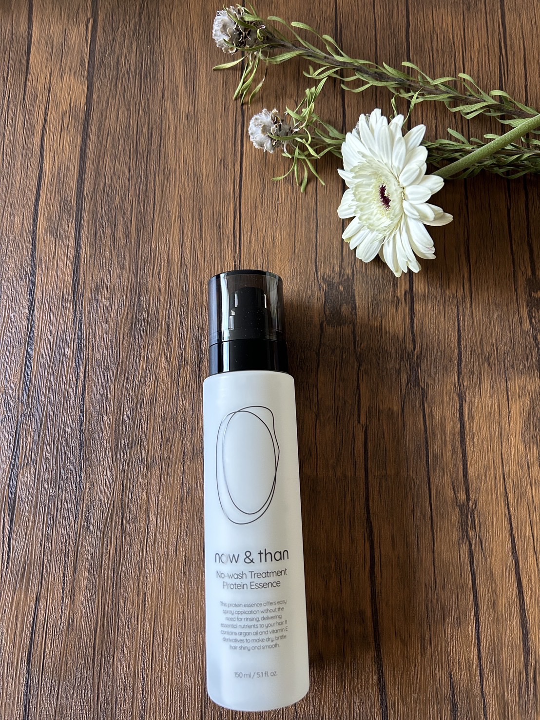 ノーウォッシュトリートメントプロテインエッセンス/now & than（ナウアンドダン）/ヘアミストを使ったクチコミ（2枚目）